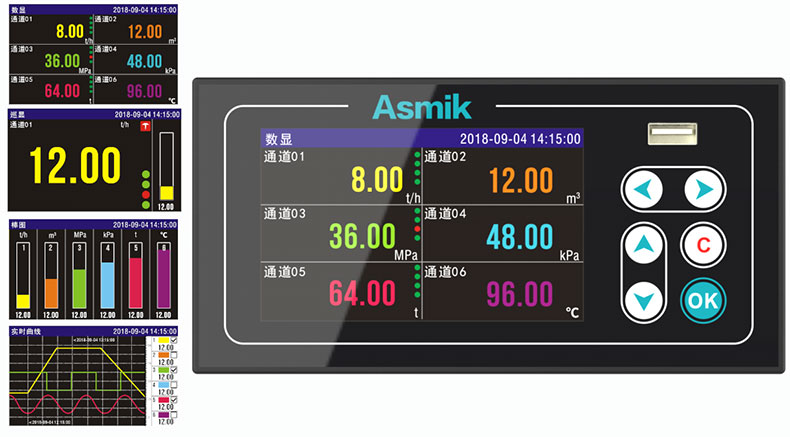 米科MIK-R200T無紙記錄儀產品特點